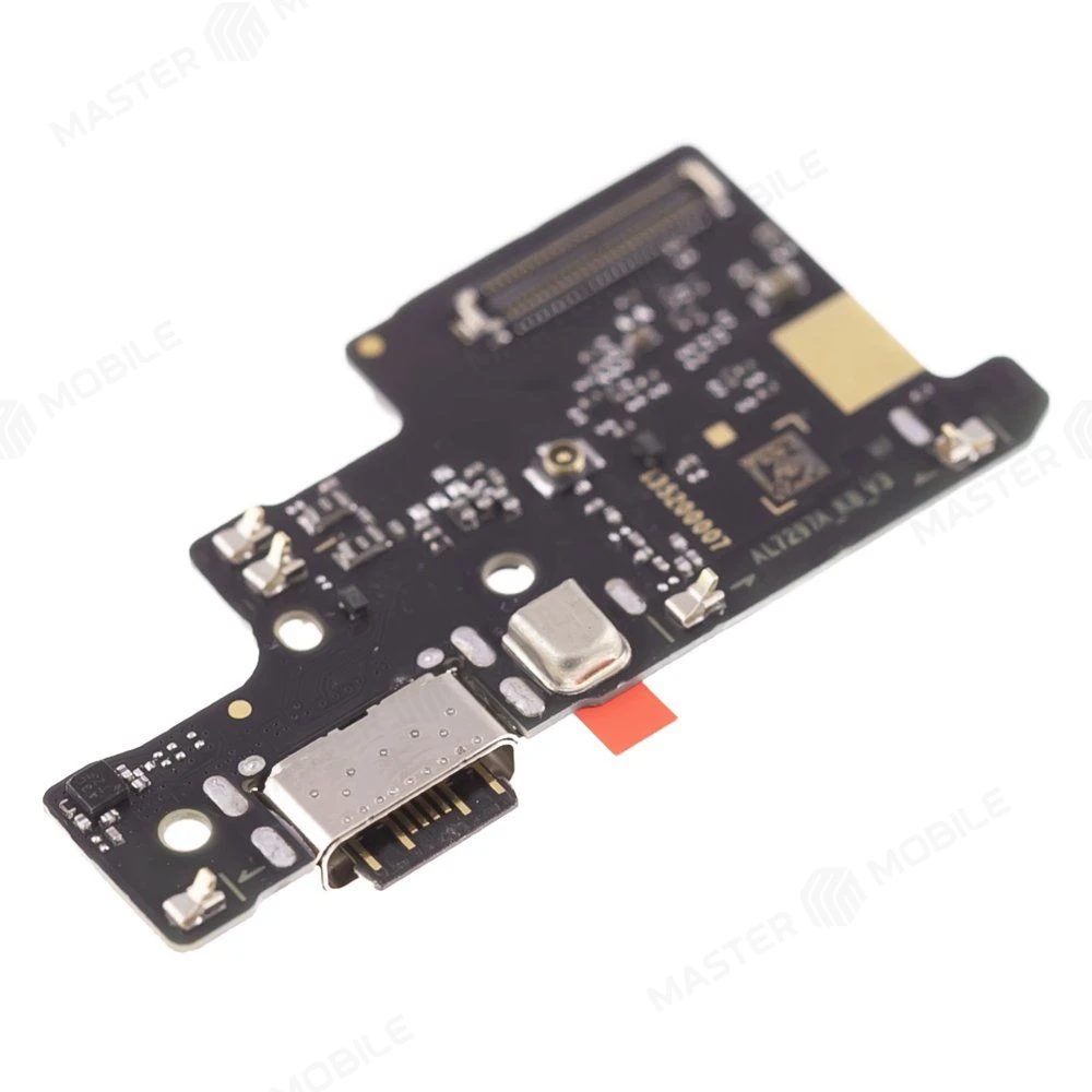 Нижняя плата для Xiaomi Redmi Note 14 4G (24117RN76O) с комп. + разъем зарядки + микрофон + разъем SIM (ORIG100) фото №3