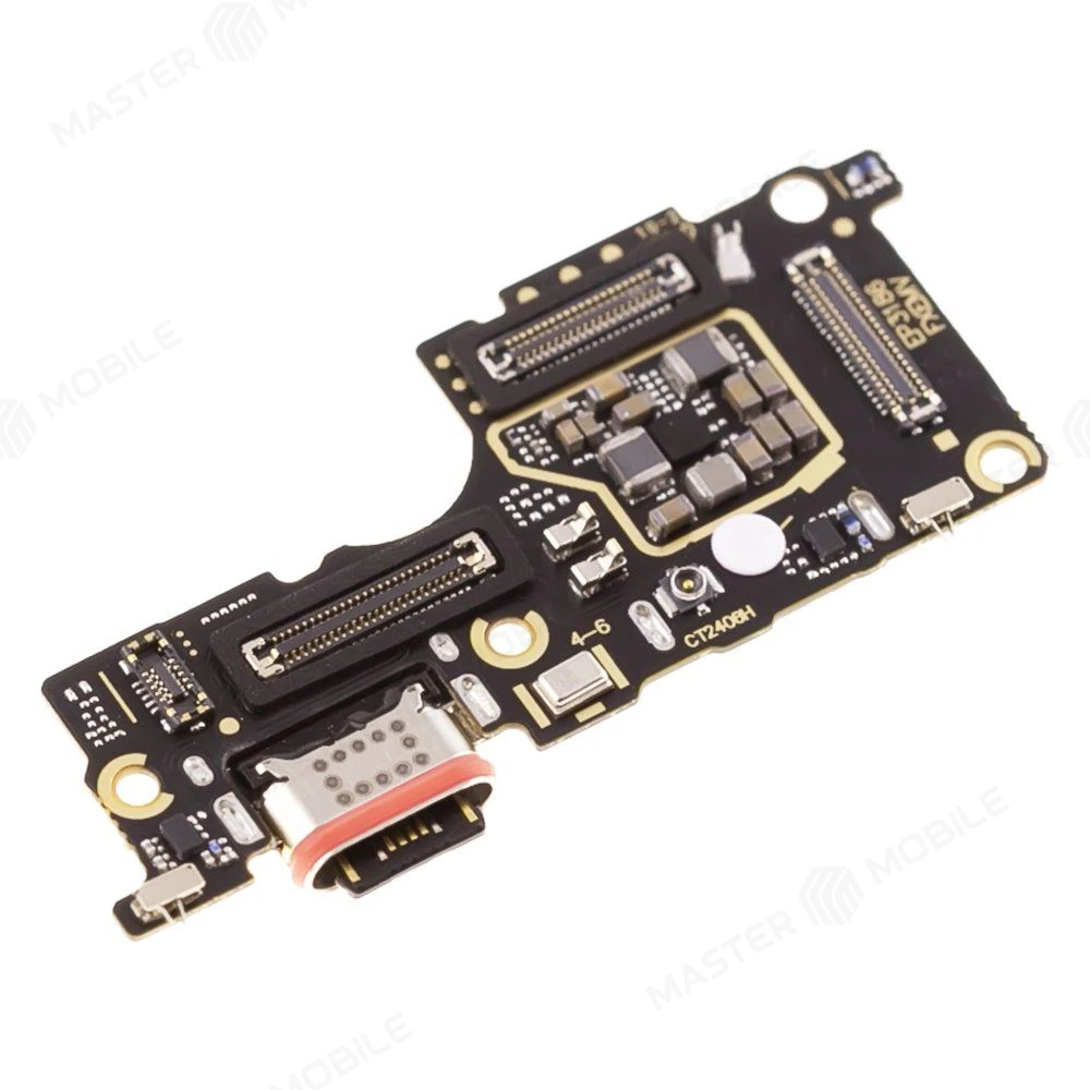 Нижняя плата для Vivo V25 Pro 5G (V2158) с комп. + разъем зарядки + микрофон  фото №3