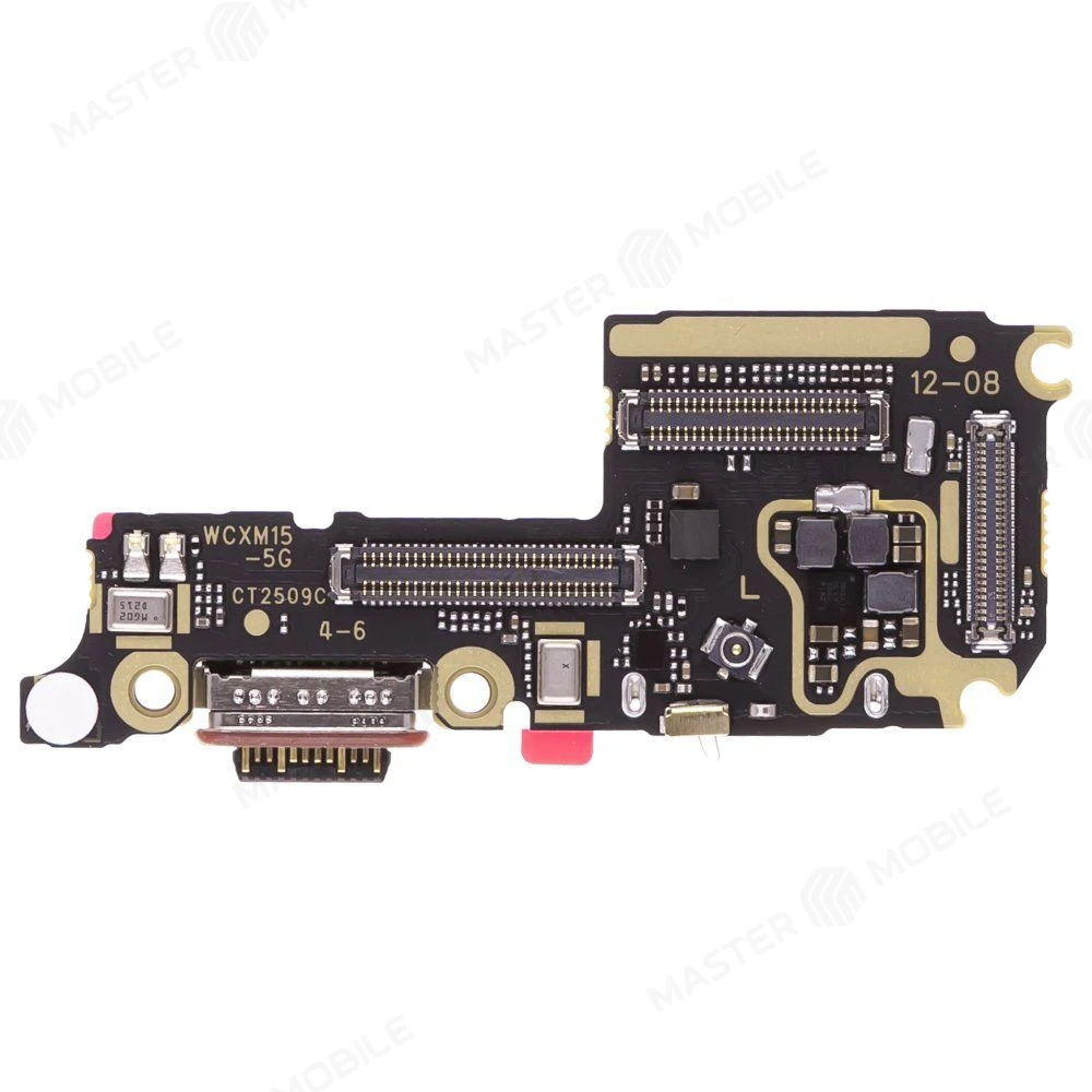 Нижняя плата для Xiaomi 15 (24129PN74G) с комп. + разъем зарядки + микрофон + разъем SIM фото №1