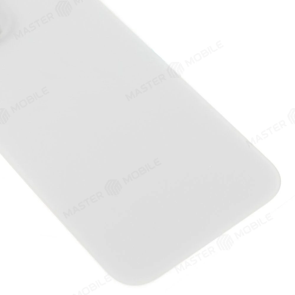 Задняя крышка для Apple iPhone 16 Pro Max (белый) (в сборе со стеклом камеры и шлейфом) (Premium)  фото №4