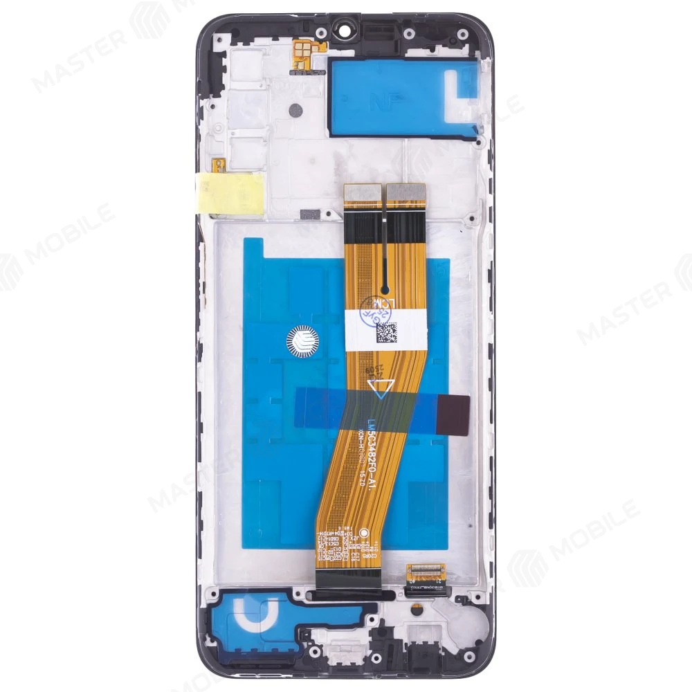 Дисплей для Samsung A037 Galaxy A03s + тачскрин (черный) (в рамке) (ORIG100) (SP) (162 мм) фото №2