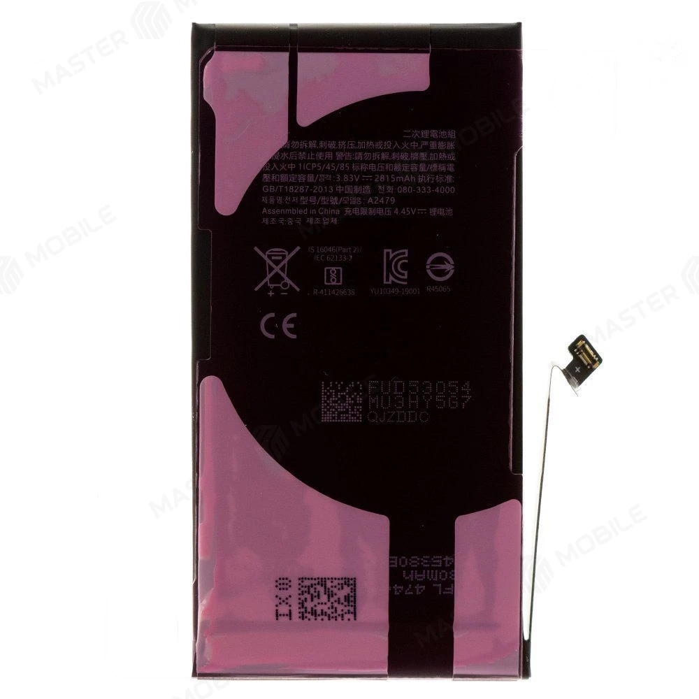Аккумулятор для Apple iPhone 12 / iPhone 12 Pro (GENUINE) (с верификацией "Подлинная запчасть") фото №2
