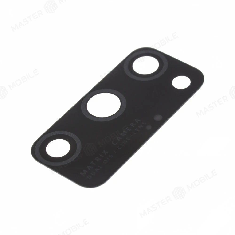 Стекло задней камеры для Huawei Honor View 30 Pro (OXF-AN10) (без рамки) (черный) фото №1