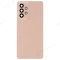 Задняя крышка для Samsung A536 Galaxy A53 5G (оранжевый) (в сборе со стеклом камеры) фото №1