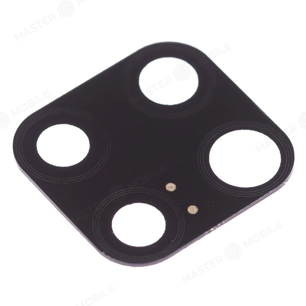 Стекло задней камеры для Huawei Mate 20 (HMA-L29) (без рамки) (черный) фото №3