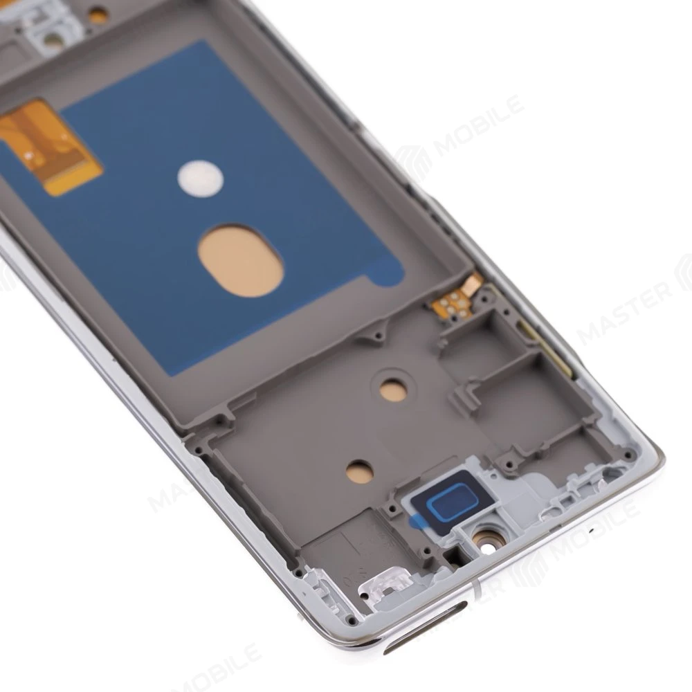 Дисплей для Samsung G780 Galaxy S20 FE + тачскрин (серебристый) (в рамке) (OLED) (Full Size) фото №3