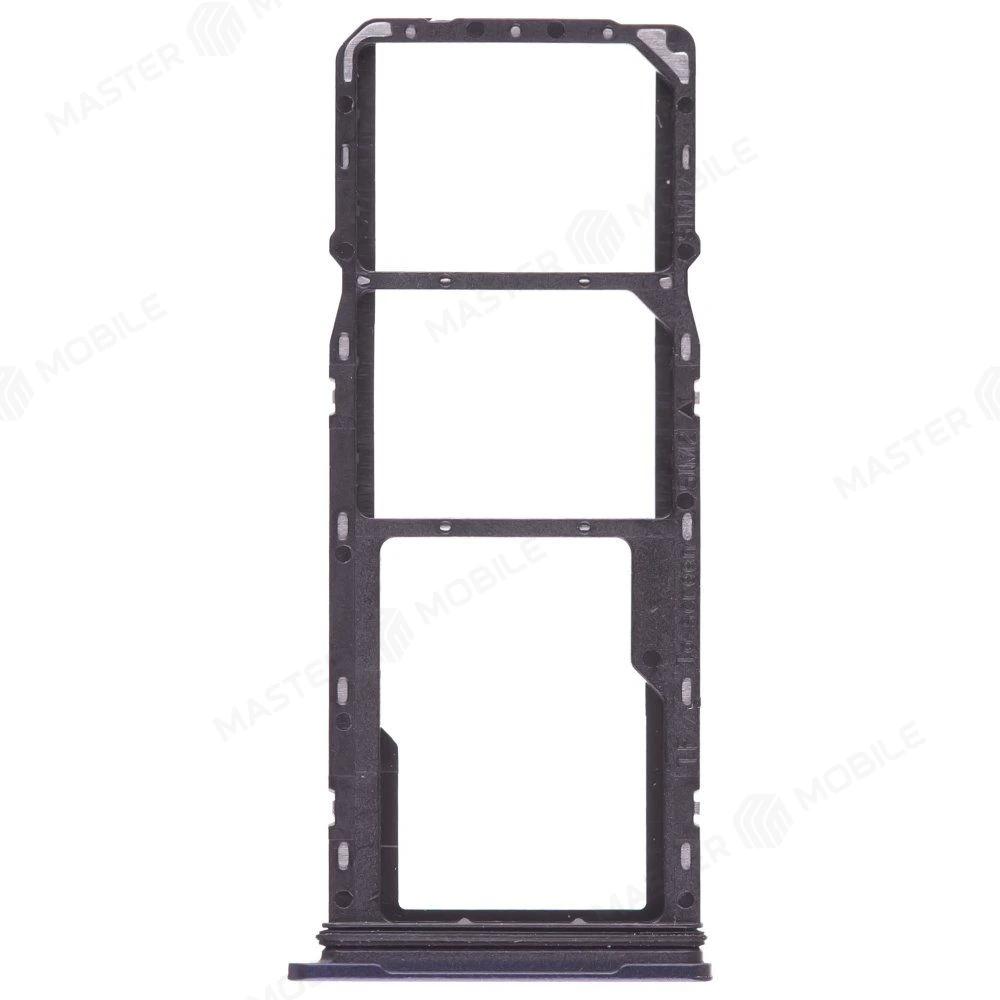 Держатель сим-карты для Itel A60s (A662LM) (черный)  фото №1