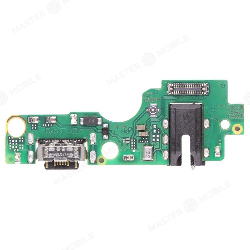 Нижняя плата для Tecno Spark 40C (KM4k) с комп. + разъем зарядки + микрофон фото №1