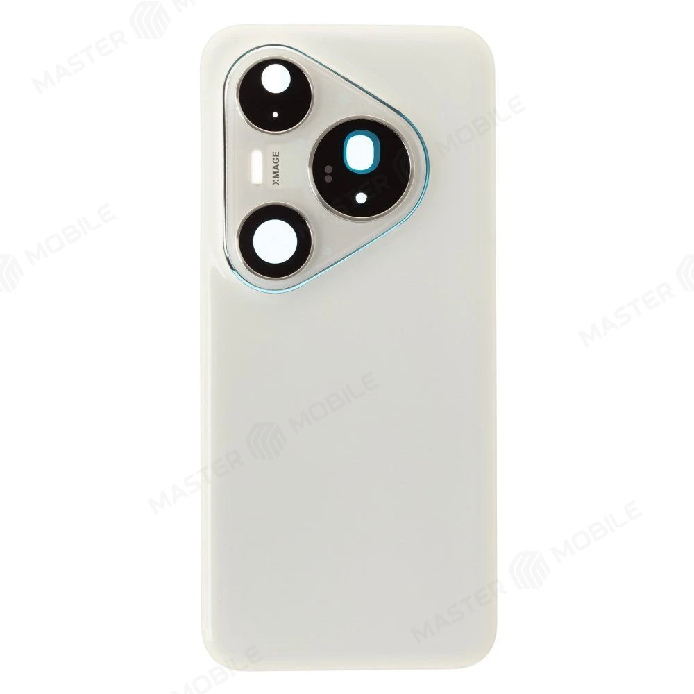 Задняя крышка для Huawei Pura 80 Pro (LMR-LX9) (белый) (в сборе со стеклом камеры) фото №1