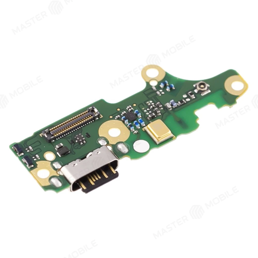 Нижняя плата для Nokia 7.1 (TA-1095) с комп. + разъем зарядки + микрофон (ORIG100)  фото №3