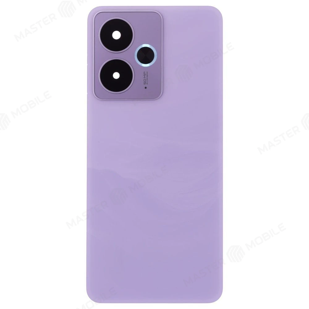Задняя крышка для Realme 14T (RMX5078) (фиолетовый) (в сборе со стеклом камеры)  фото №1
