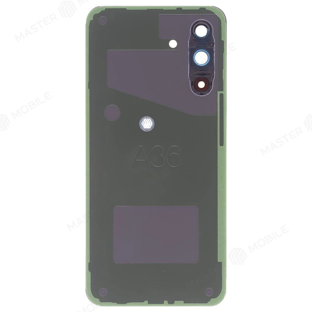 Задняя крышка для Samsung A366 Galaxy A36 (фиолетовый) (в сборе со стеклом камеры) (ORIG100) фото №2