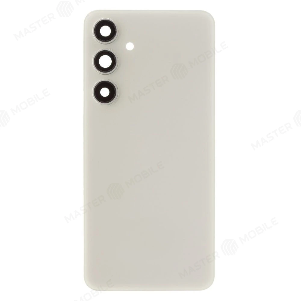 Задняя крышка для Samsung S721 Galaxy S24 FE (серый) (в сборе со стеклом камеры) (ORIG100) фото №1