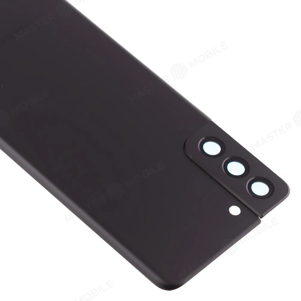 Задняя крышка для Samsung G996 Galaxy S21+ (черный) (в сборе со стеклом камеры) (ORIG100)  фото №3
