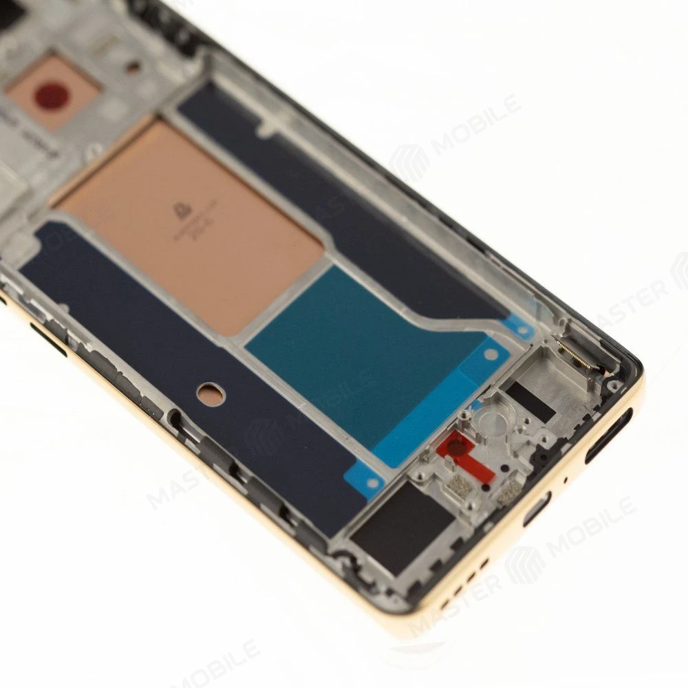 Дисплей для Infinix Zero 30 5G (X6731) + тачскрин (золотистый) (в рамке) (ORIG100) (SP) фото №4