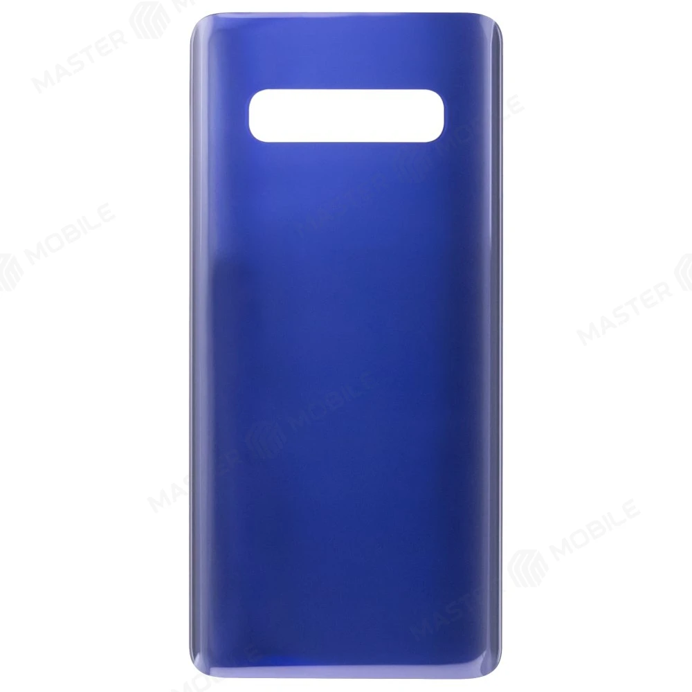 Задняя крышка для Samsung G975 Galaxy S10+ (синий) фото №1