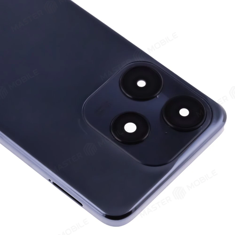 Задняя крышка для Tecno Spark 10C (KI5m) (черный) (в сборе со стеклом камеры) фото №3