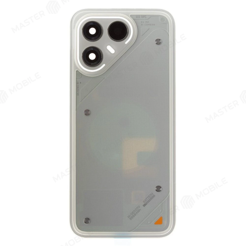 Задняя крышка для Tecno Pova 7 Pro 5G (LJ8) (серый) (в сборе со стеклом камеры) (ORIG100) фото №1