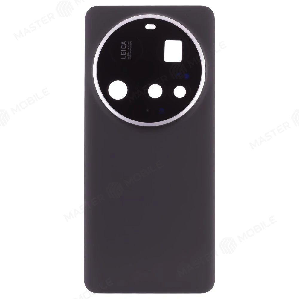 Задняя крышка для Xiaomi 15 Ultra (25010PN30G) (черный) (в сборе со стеклом камеры) (ORIG100)  фото №1