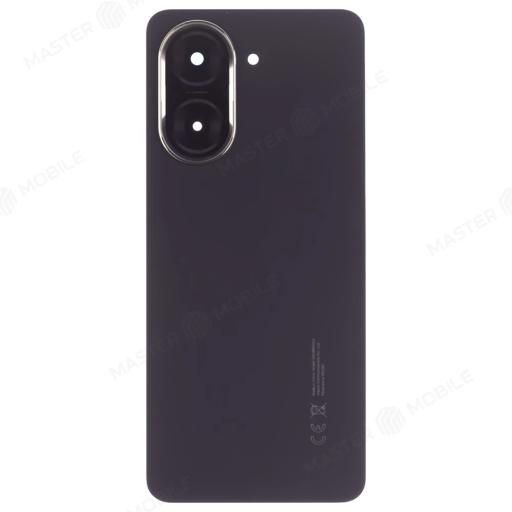 Задняя крышка для Xiaomi Redmi A5 (25028RN03A) (черный) (в сборе со стеклом камеры) фото №1