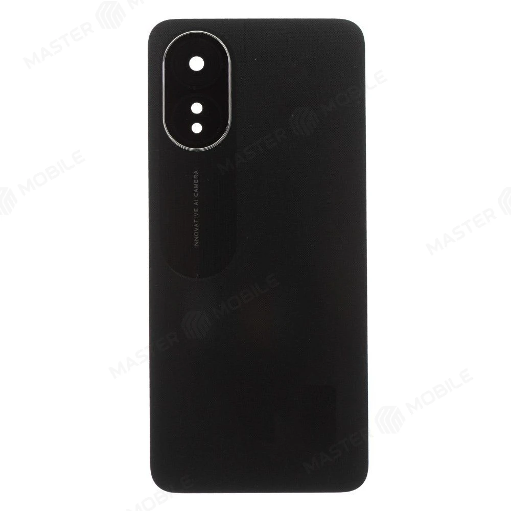 Задняя крышка для OPPO A38 (CPH2579) (черный) (в сборе со стеклом камеры) фото №1