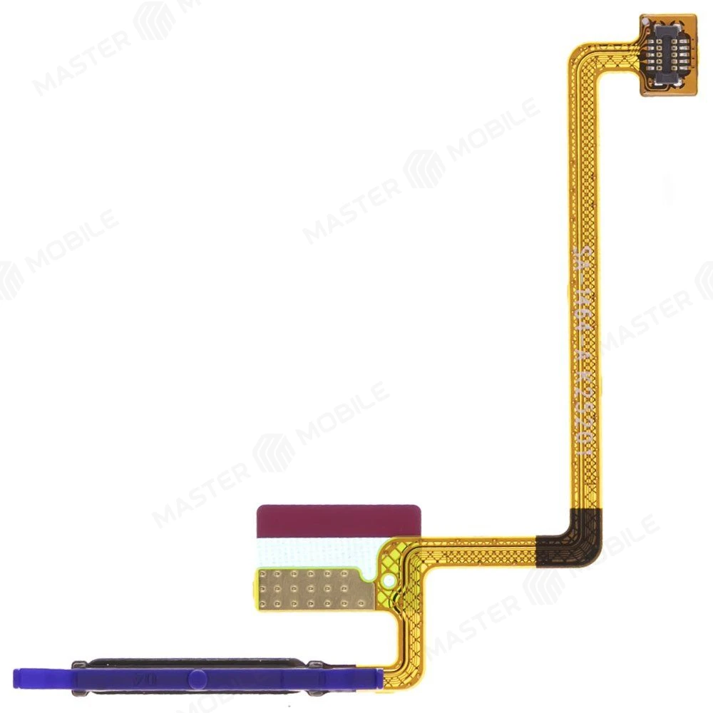 Шлейф для Xiaomi Poco C71 (25028PC03G) с комп. + сканер отпечатка пальца (черный) фото №2