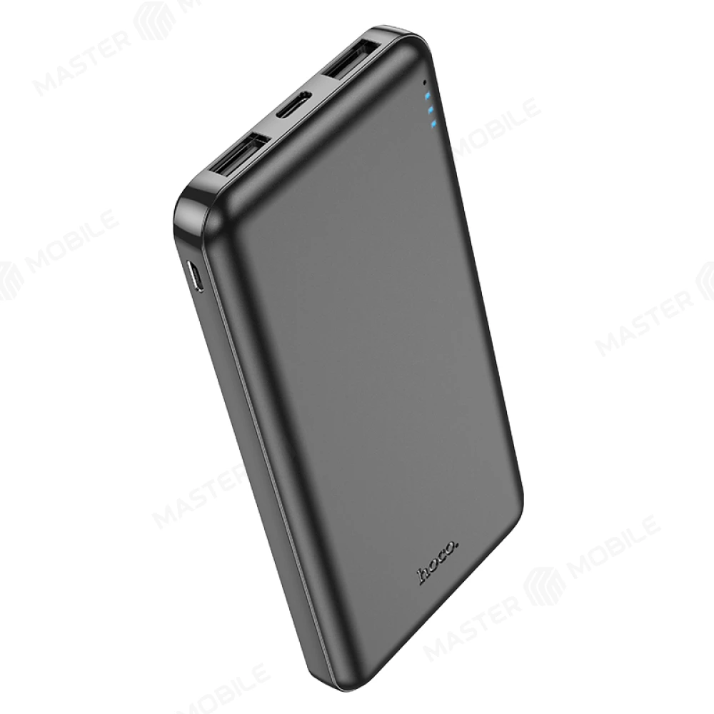 Внешний накопитель Hoco J100 10000 mAh (черный) фото №1