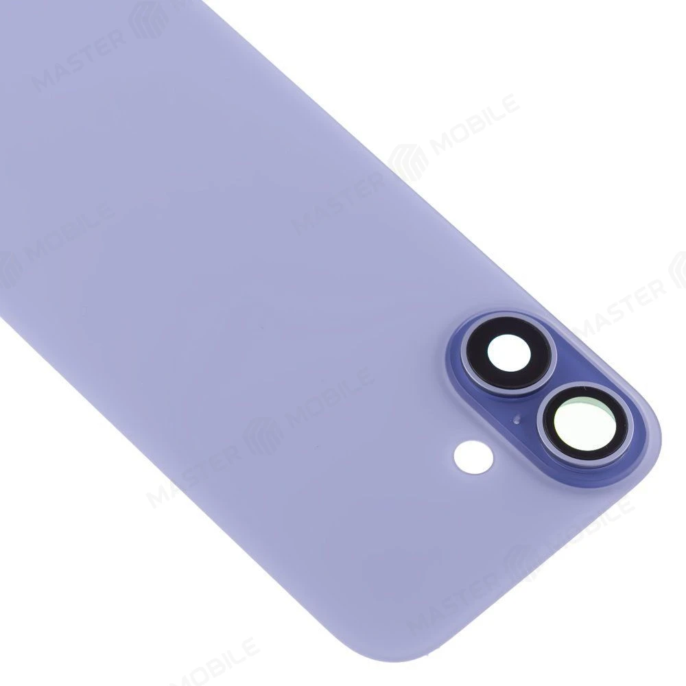 Задняя крышка для Apple iPhone 17 (SIM + eSIM) / iPhone 17 (eSIM) (синий) (в сборе со стеклом камеры) (Premium) фото №3