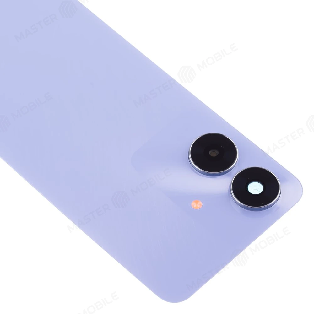 Задняя крышка для Realme Note 60 (RMX3933) (голубой) (в сборе со стеклом камеры) фото №3