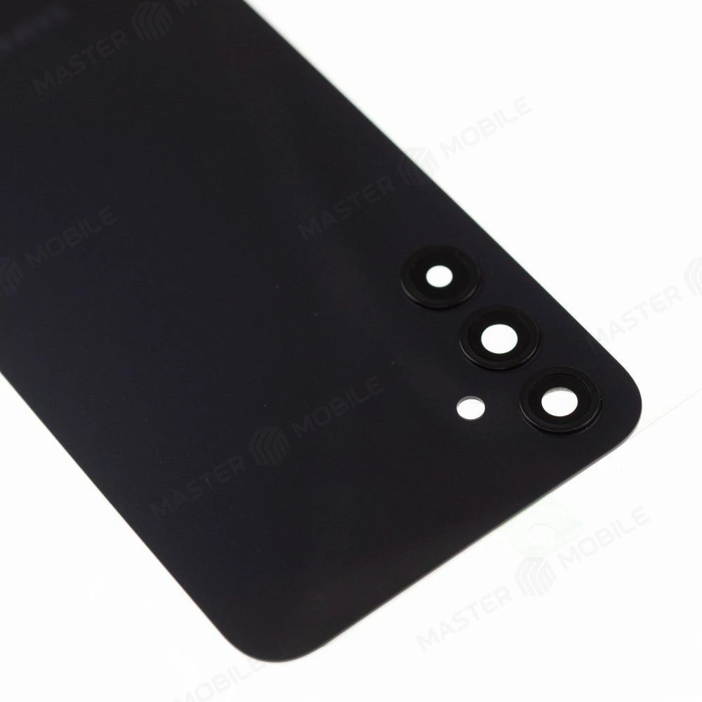 Задняя крышка для Samsung A245 Galaxy A24 (черный) (в сборе со стеклом камеры) (ORIG100) фото №3