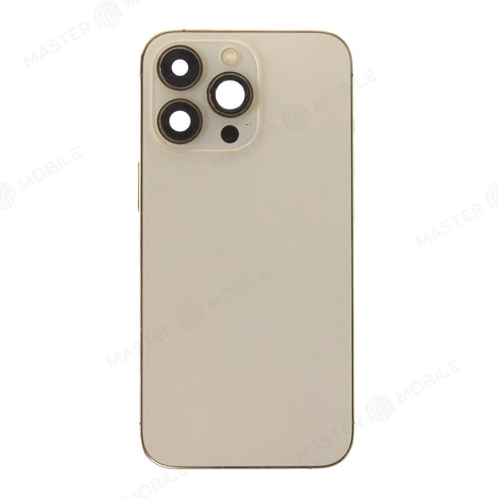 Корпус для Apple iPhone 13 Pro (золотистый) (в сборе) (ORIG100) (Снятый) (возможен дефект ЛКП) фото №1