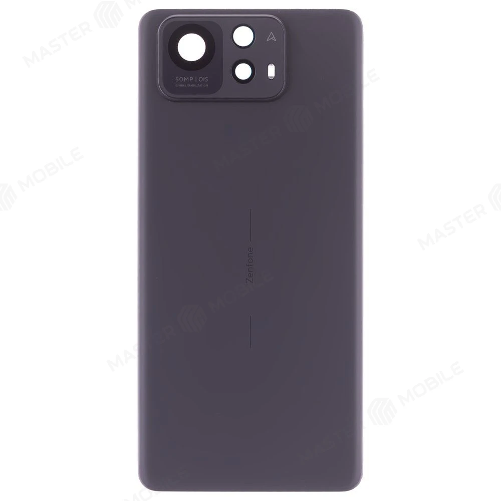 Задняя крышка для Asus ZenFone 12 Ultra (AI2501) (черный) (в сборе со стеклом камеры) (ORIG100) фото №1