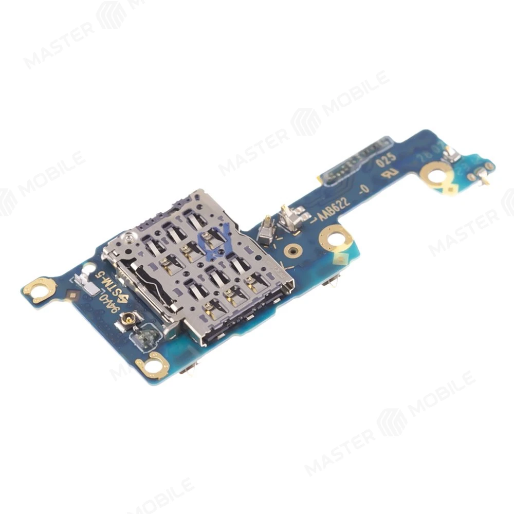 Нижняя плата для Realme 11 Pro 5G (RMX3771) / 11 Pro+ 5G (RMX3741) с комп. + разъем SIM + микрофон (ORIG100)  фото №3