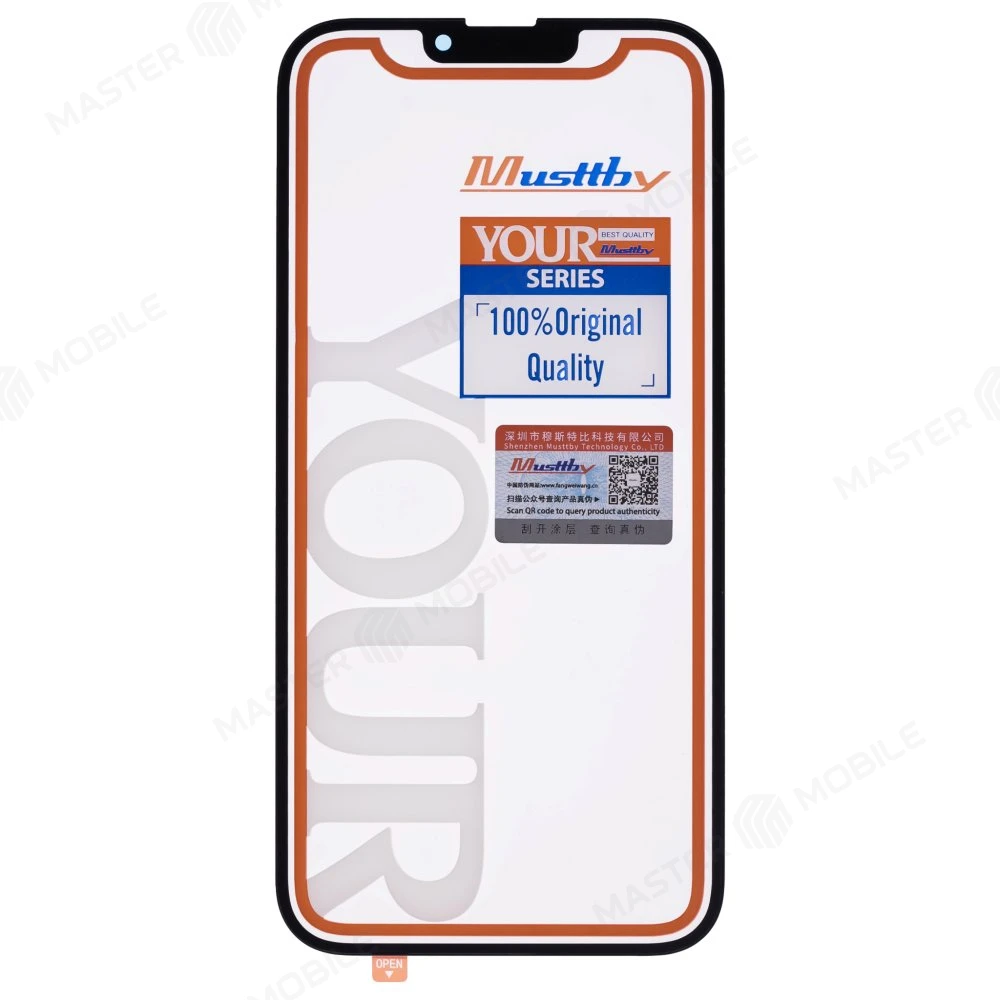 Стекло модуля для Apple iPhone 13 Pro Max + OCA (Musttby) (Premium)
