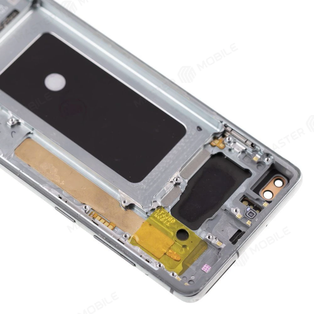 Дисплей для Samsung G975 Galaxy S10+ + тачскрин (зеленый) (в рамке) (ORIG100) (возможен дефект ЛКП) фото №3