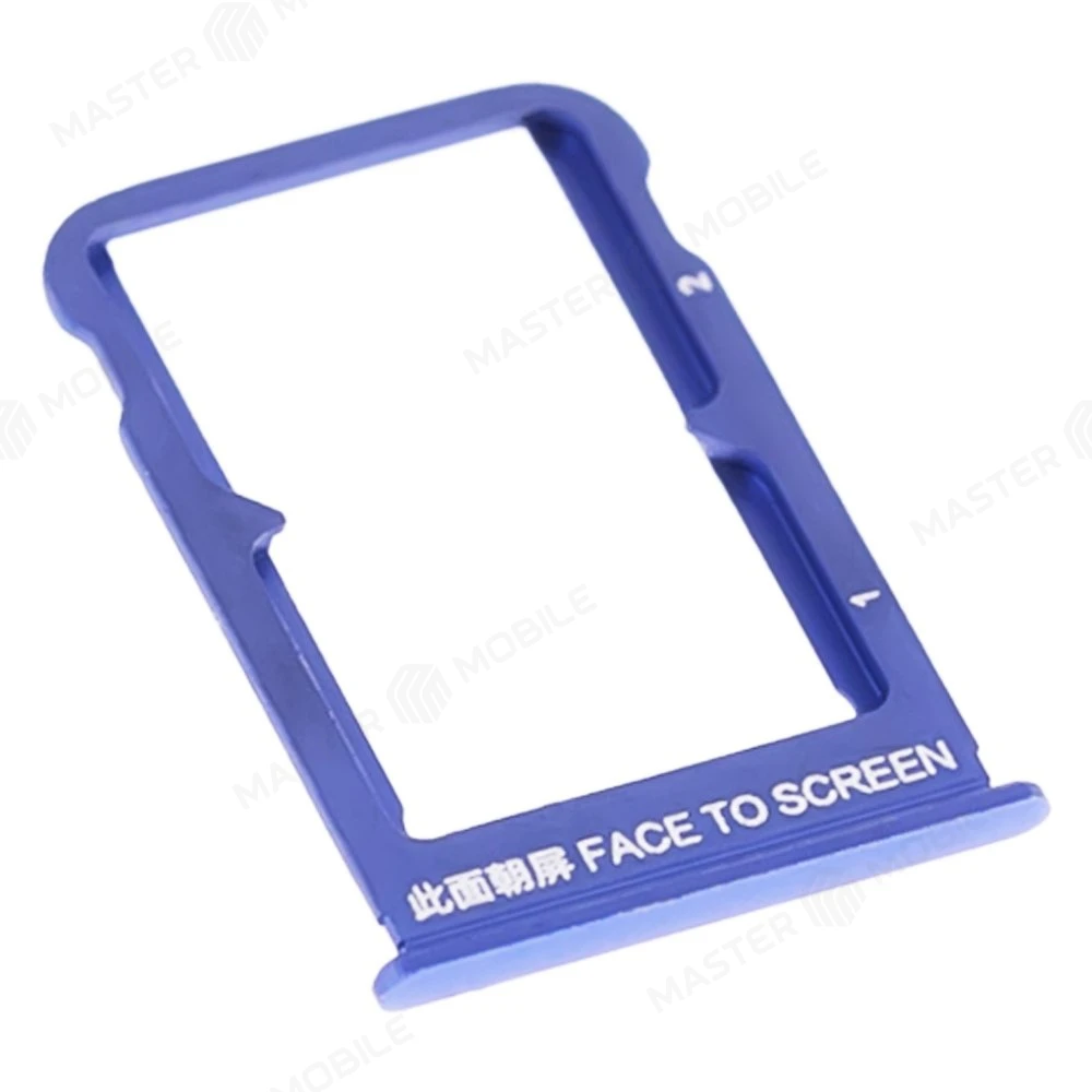 Держатель сим-карты для Xiaomi Mi Mix 3 (M1810E5A) (синий)  фото №3