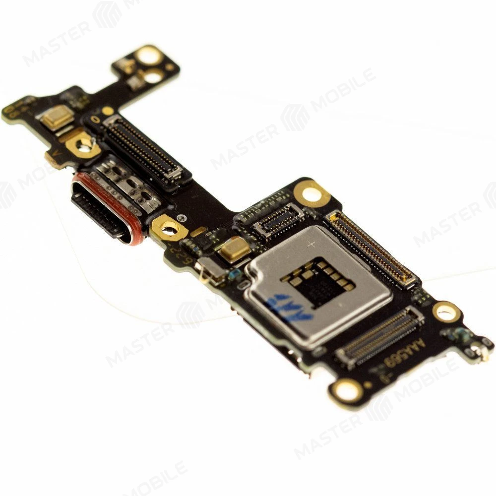 Нижняя плата для OnePlus 13 (CPH2653) с комп. + разъем зарядки + микрофон + разъем SIM фото №3