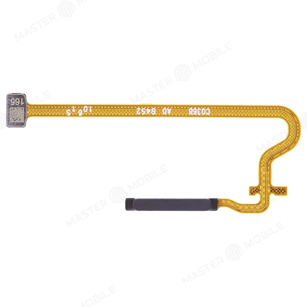 Шлейф для Realme Note 60 (RMX3933) с комп. + сканер отпечатка пальца (черный) фото №1