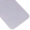 Задняя крышка для Apple iPhone 15 Pro Max (белый) (в сборе со стеклом камеры) (Premium) фото №4