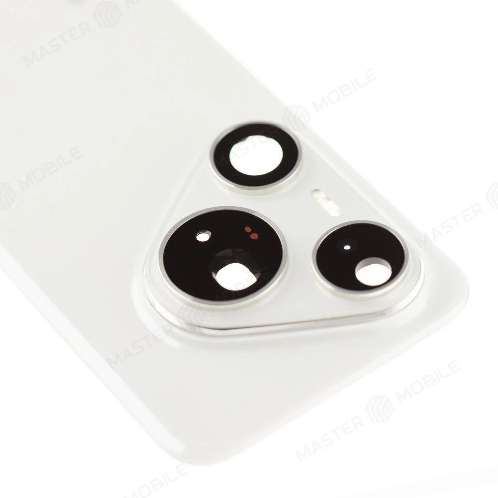 Задняя крышка для Huawei Pura 80 Pro (LMR-LX9) (белый) (в сборе со стеклом камеры) (ORIG100) фото №3
