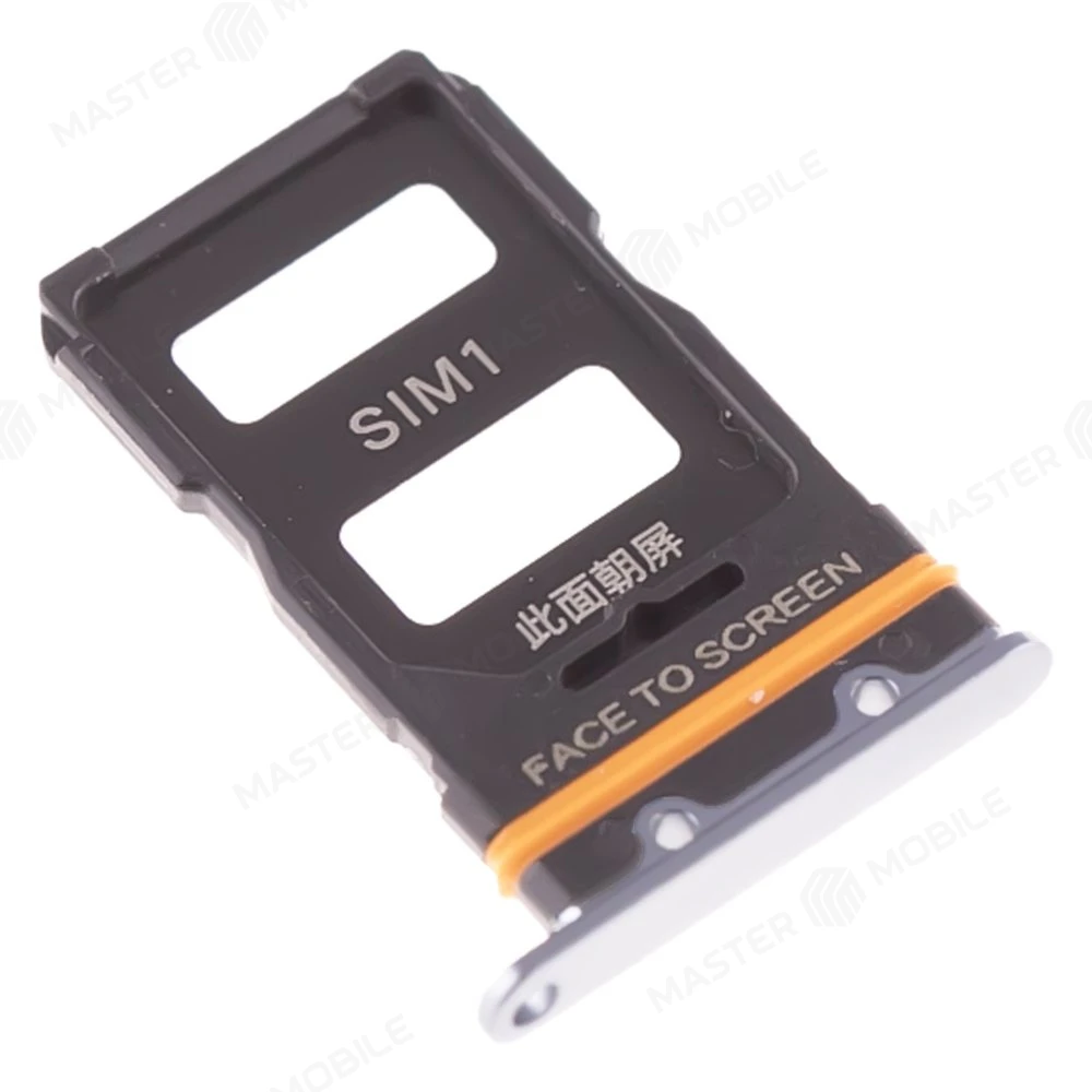 Держатель сим-карты для Xiaomi 12 Pro (2201122G) (голубой) фото №3