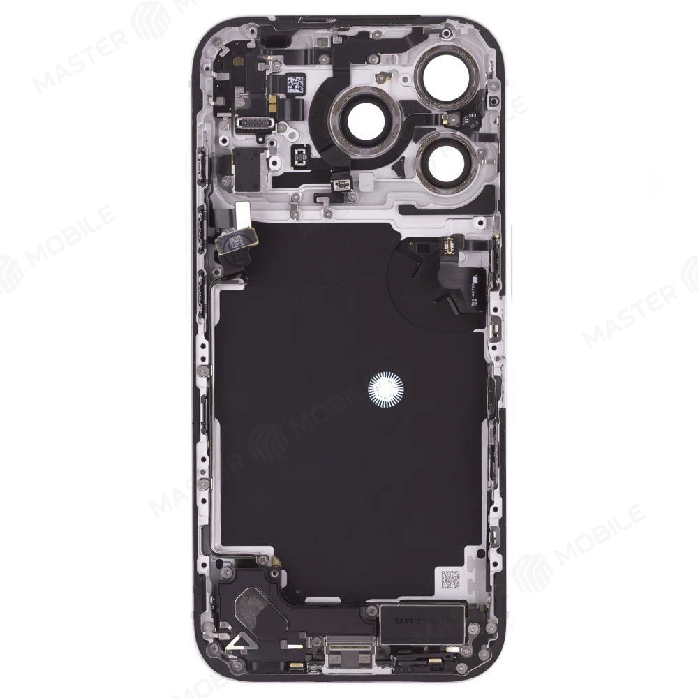 Корпус для Apple iPhone 17 Pro (eSIM) (белый) (в сборе) (ORIG100) (Снятый) (возможен дефект ЛКП) фото №2