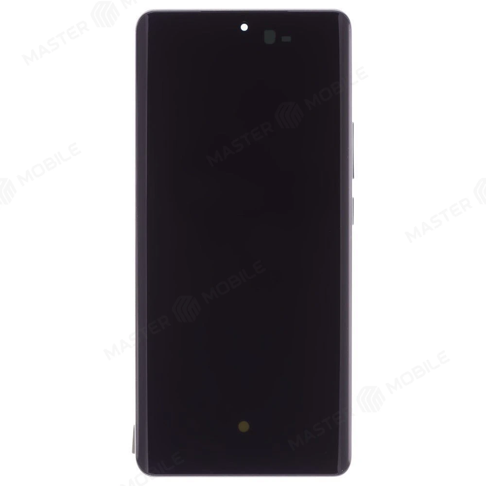 Дисплей для Realme GT 6 (RMX3851) + тачскрин (зеленый) (в рамке) (ORIG100) (SP) фото №1