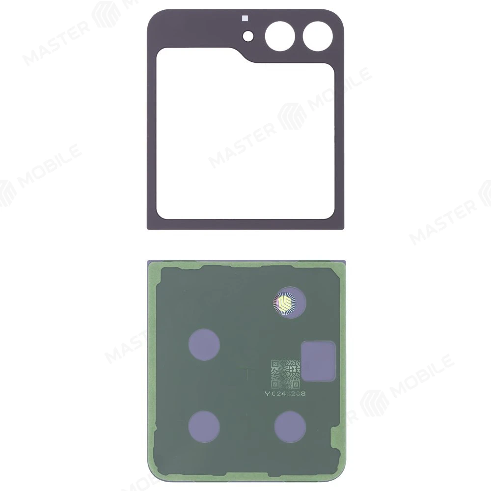 Задняя крышка для Samsung F741 Galaxy Z Flip 6 (зеленый) (комплект) фото №2