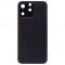 Задняя крышка для Apple iPhone 15 Pro Max (черный) (в сборе со стеклом камеры) (Premium) фото №1