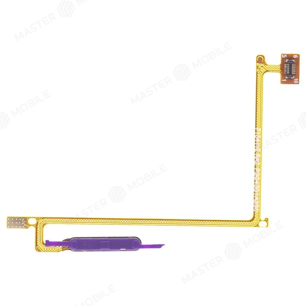 Шлейф для Vivo Y12s (V2026) с комп. + сканер отпечатка пальца (голубой) фото №2