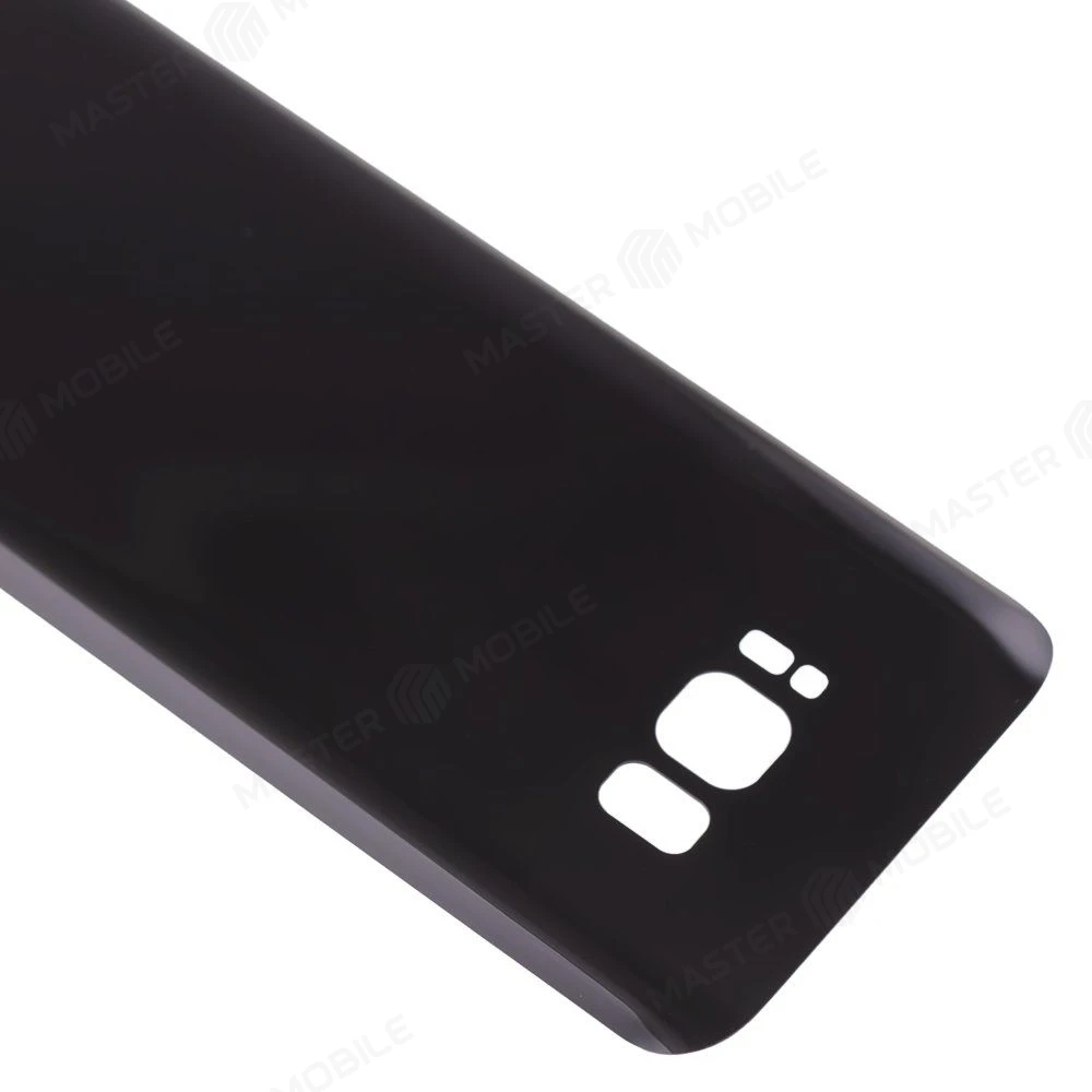 Задняя крышка для Samsung G955 Galaxy S8+ (черный) фото №3
