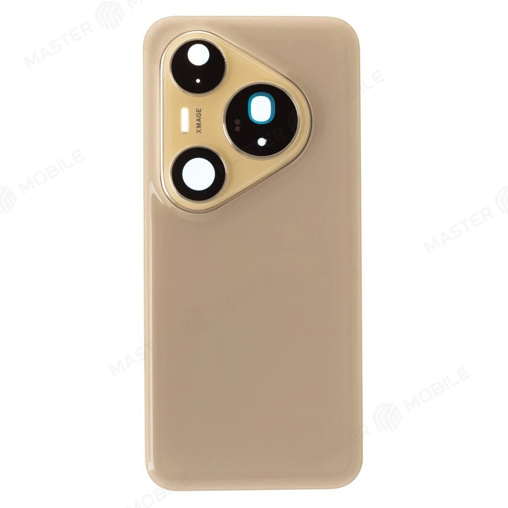 Задняя крышка для Huawei Pura 80 Pro (LMR-LX9) (золотистый) (в сборе со стеклом камеры)  фото №1
