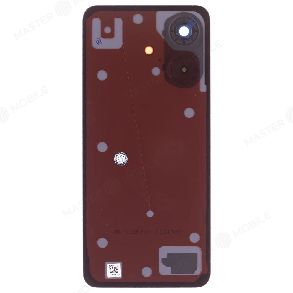 Задняя крышка для Realme Note 60x (RMX3938) (черный) (в сборе со стеклом камеры) фото №2