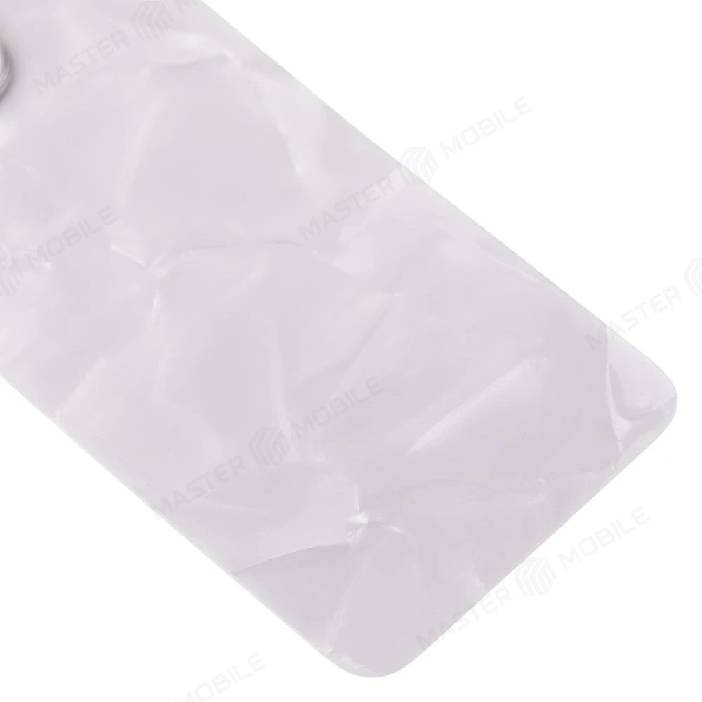 Задняя крышка для Huawei Honor X7c (ALT-LX1) (белый) (в сборе со стеклом камеры)  фото №4
